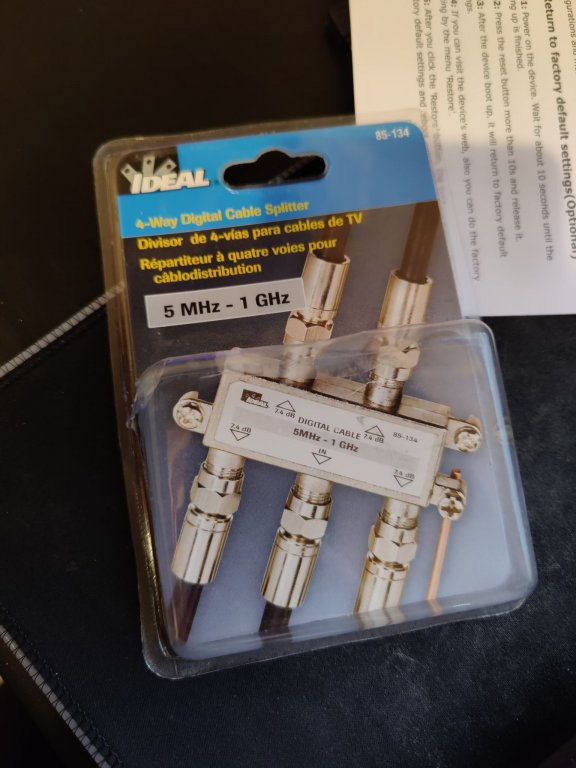 Moca Adapter Installation for Ethernet Connection | SmallNetBuilder Forums