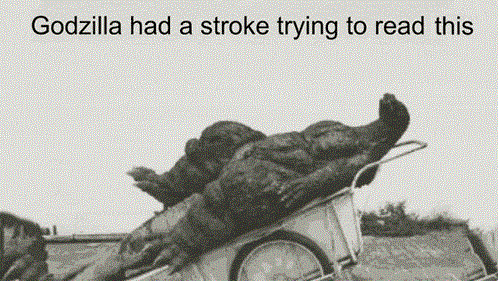 godzilla-had-a-stroke-trying-to-read-this-and-fracking-died-godzilla-had-a-stroke-trying-to-rea...gif