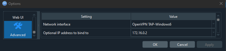 qBittorrent bind to IP.PNG